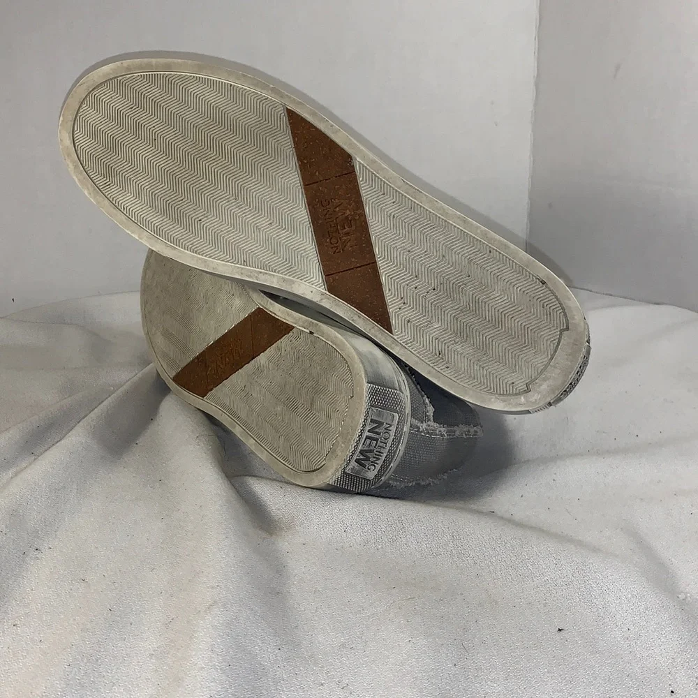 Nothing New Men's ‘Kicks’ Gray Sneakers